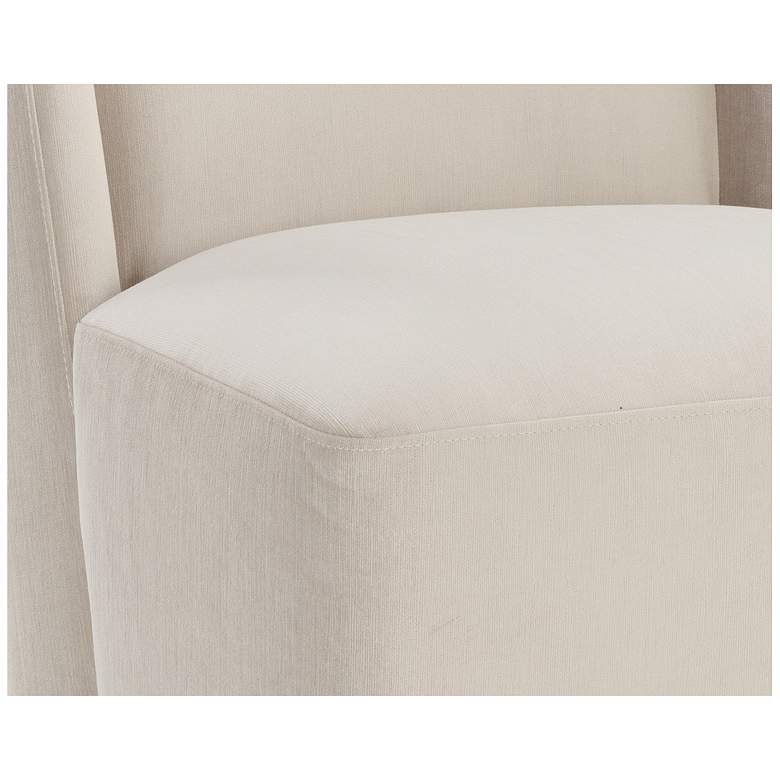 Image 6 Sunpan Amita Wheeled Dining Chair Piccolo Prosecco more views