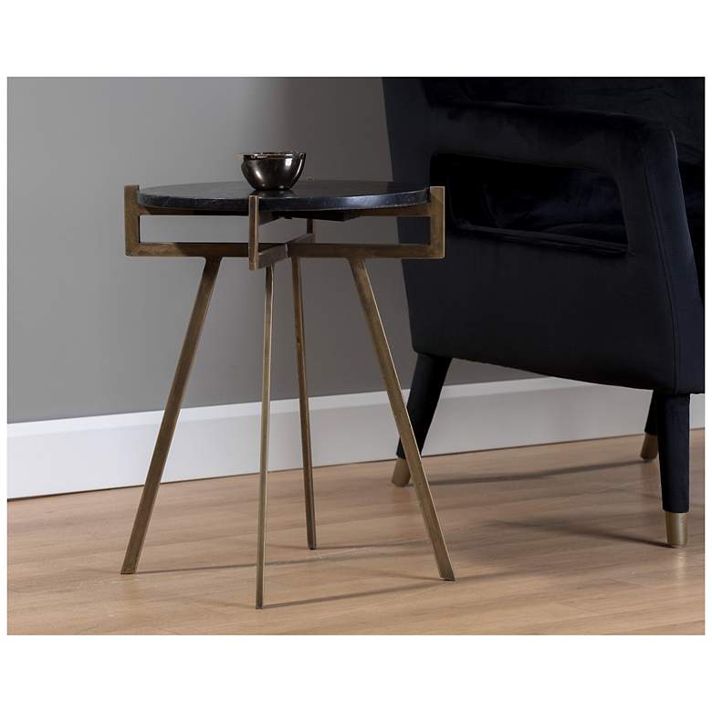 Image 6 Sunpan Anak End Table Black more views