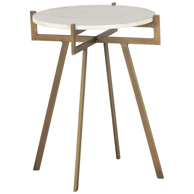 Image 1 Sunpan Anak End Table White
