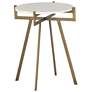 1_Sunpan Anak End Table White