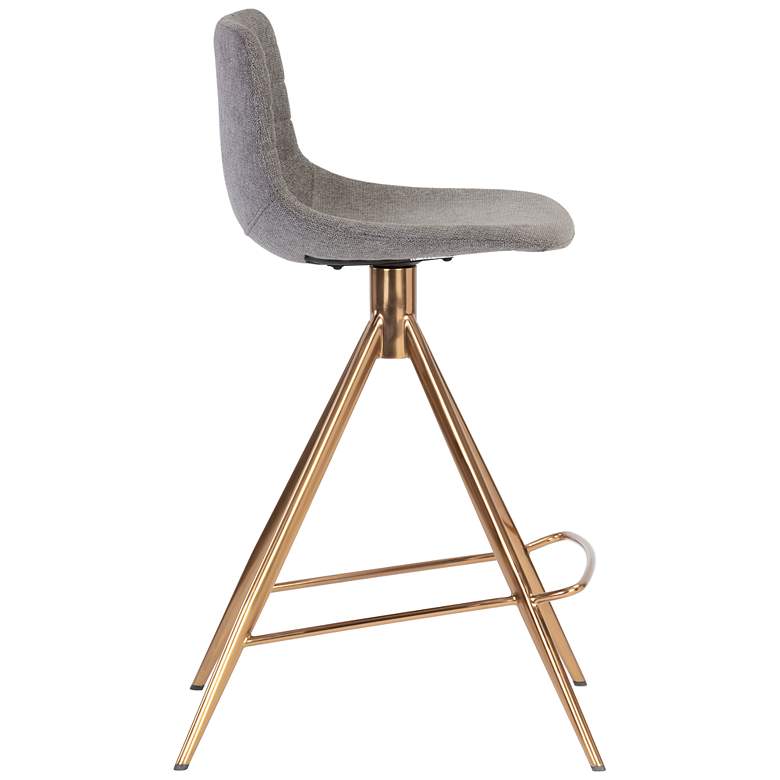 Image 2 Sunpan Andres Swivel Counter Stool Belfast Koala Gray more views