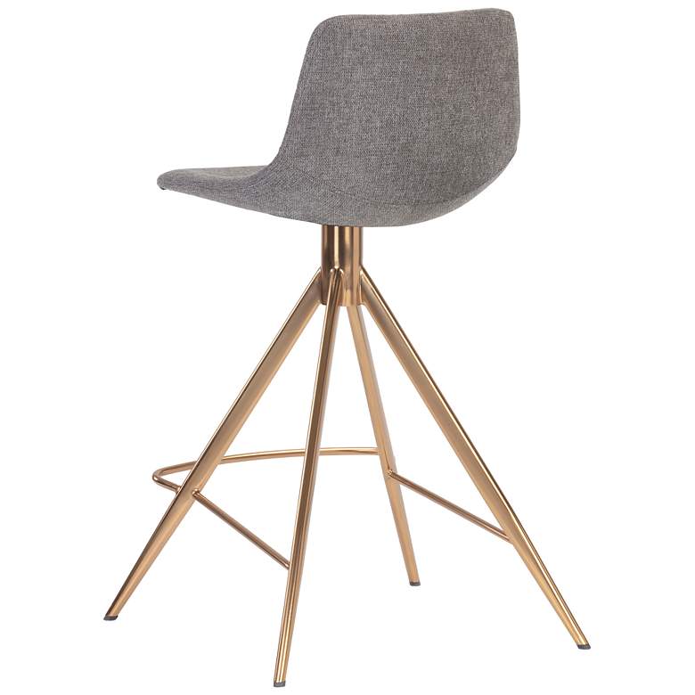Image 3 Sunpan Andres Swivel Counter Stool Belfast Koala Gray more views