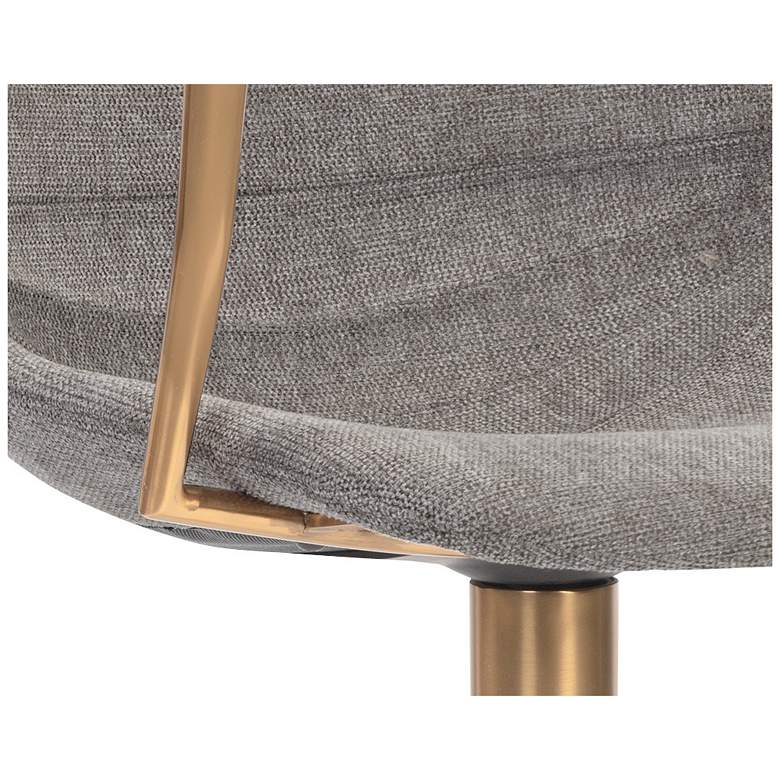 Image 6 Sunpan Andres Swivel Dining Armchair Belfast Koala Gray more views