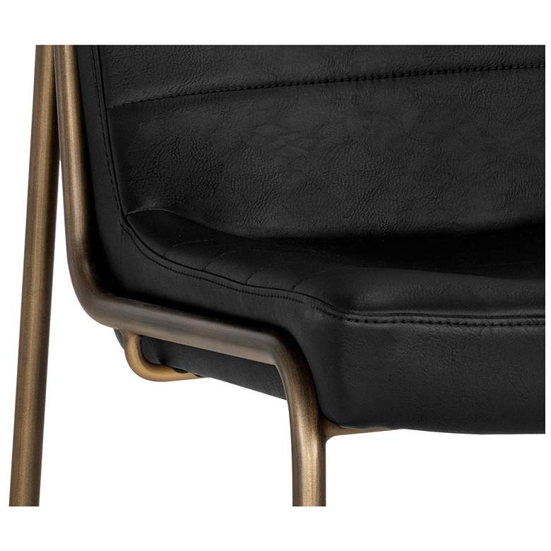 Image 6 Sunpan Anton Dining Chair Vintage Black Set of 2 more views