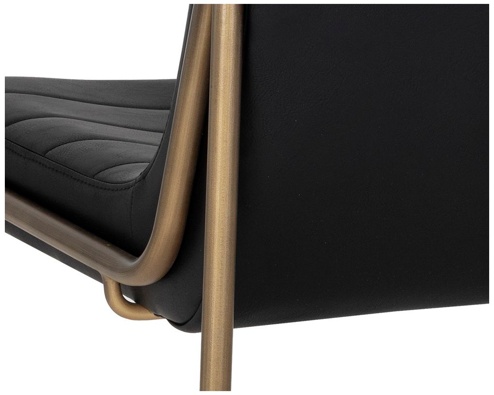 Sunpan Anton Dining Chair Vintage Black Set of 2