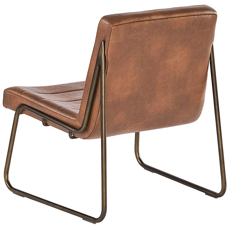 Image 5 Sunpan Anton Lounge Chair Bravo Cognac more views
