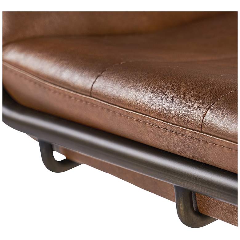 Image 7 Sunpan Anton Lounge Chair Bravo Cognac more views