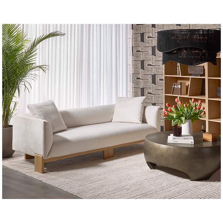 Image 7 Sunpan Anwa Sofa Polo Club Muslin more views