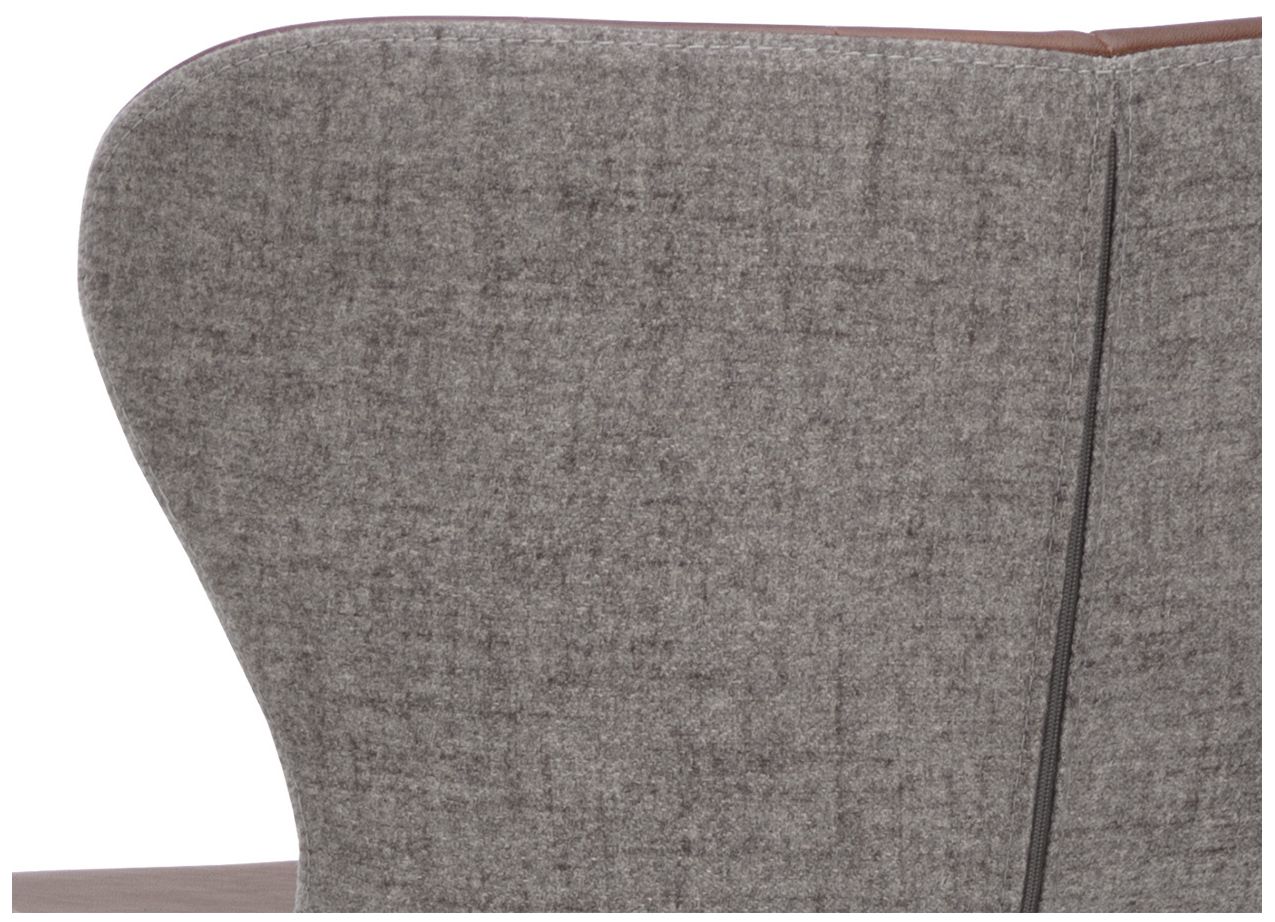 Sunpan Arabella Barstool Bravo Cognac and November Gray