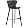 Sunpan Arabella Barstool Bravo Portabella and Polo Club Kohl Gray