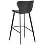 3_Sunpan Arabella Barstool Bravo Portabella and Polo Club Kohl Gray more views