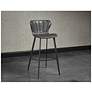 5_Sunpan Arabella Barstool Bravo Portabella and Polo Club Kohl Gray more views