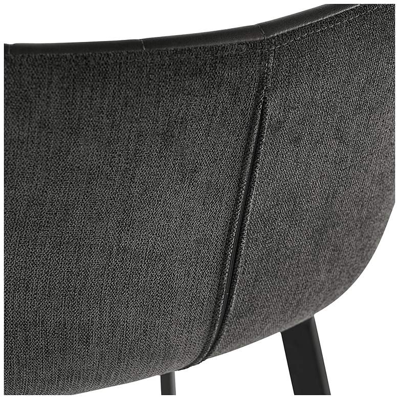 Image 6 Sunpan Arabella Barstool Bravo Portabella and Polo Club Kohl Gray more views