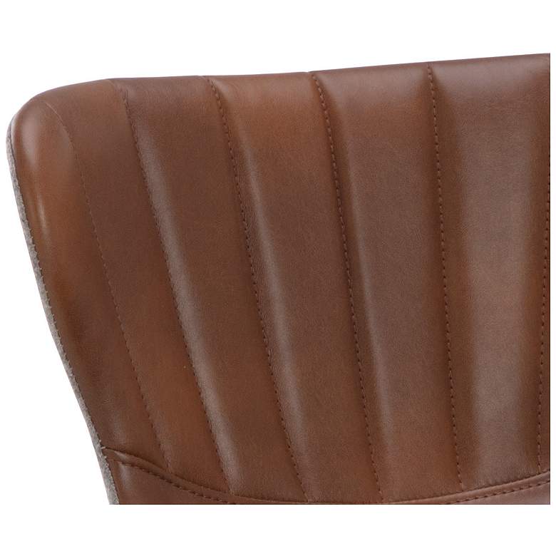 Image 7 Sunpan Arabella Counter Stool Bravo Cognac and November Gray more views
