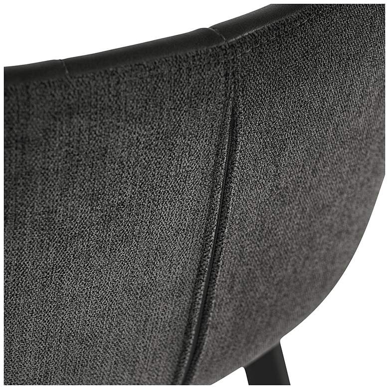 Image 6 Sunpan Arabella Counter Stool Bravo Portabella and Polo Club Kohl Gray more views