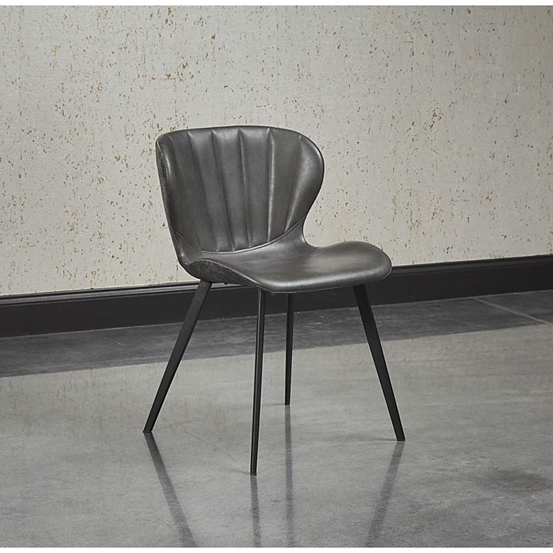 Image 1 Sunpan Arabella Dining Chair Bravo Portabella and Polo Club Kohl Gray