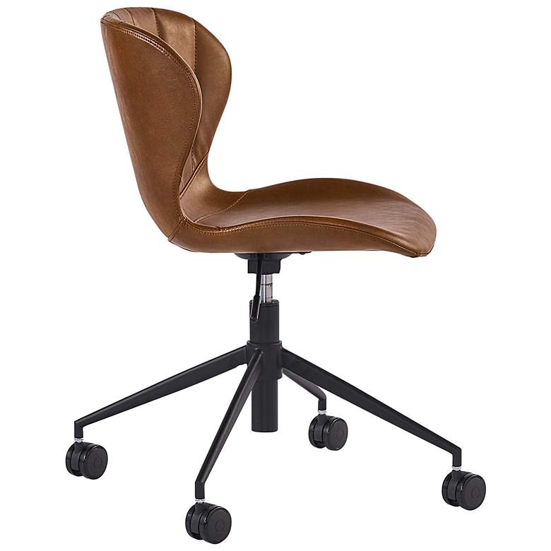 Image 2 Sunpan Arabella Office Chair Bravo Cognac more views