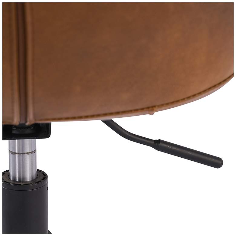 Image 4 Sunpan Arabella Office Chair Bravo Cognac more views