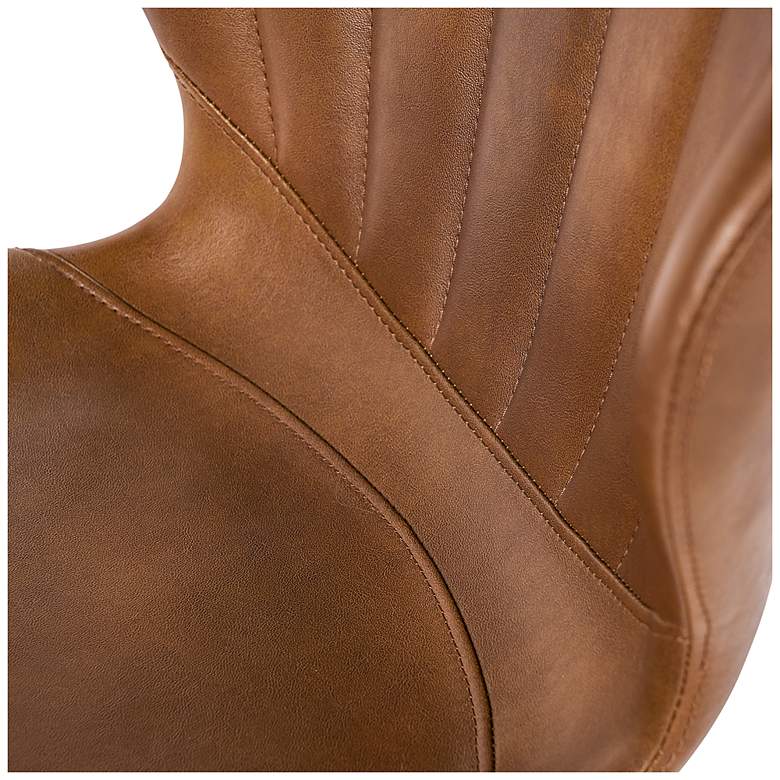 Image 6 Sunpan Arabella Office Chair Bravo Cognac more views