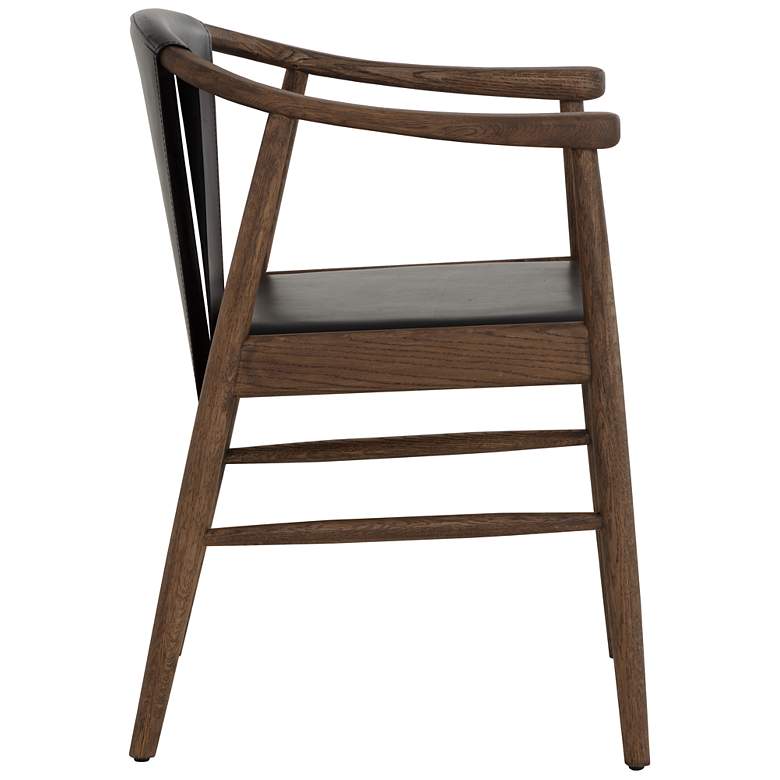 Image 3 Sunpan Aran Dining Armchair Onyx Leather more views