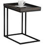 1_Sunpan Arden C-shaped Side Table Black Charcoal Gray