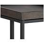 5_Sunpan Arden C-shaped Side Table Black Charcoal Gray more views