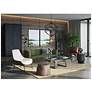 6_Sunpan Arden C-shaped Side Table Black Charcoal Gray more views
