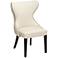Sunpan Ariana 25" Wide Nailhead Trim Sand Fabric Dining Chair