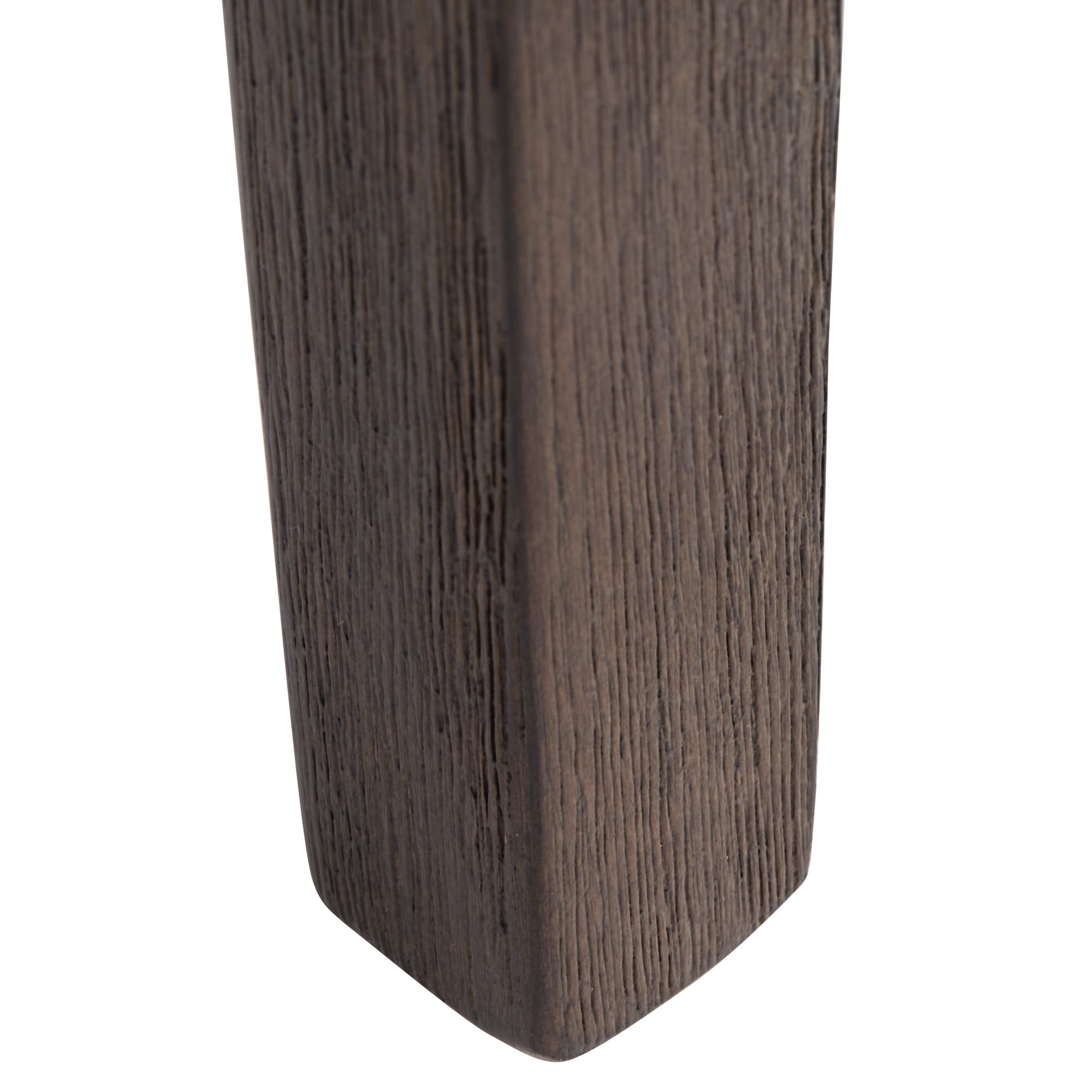 Sunpan Ariana 25" Wide Overcast Gray Faux Leather Dining Chair in scene