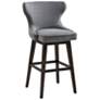2_Sunpan Ariana 29 1/2" Dark Gray Fabric Swivel Barstool