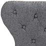 4_Sunpan Ariana 29 1/2" Dark Gray Fabric Swivel Barstool more views