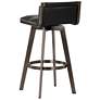3_Sunpan Arizona Swivel Barstool Castillo Black more views