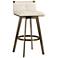 Sunpan Arizona Swivel Barstool Castillo Cream