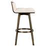 2_Sunpan Arizona Swivel Barstool Castillo Cream more views
