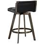 3_Sunpan Arizona Swivel Counter Stool Castillo Black more views