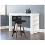 5_Sunpan Arizona Swivel Counter Stool Castillo Black more views