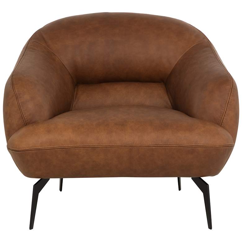Image 2 Sunpan Armani Armchair Cognac Leather more views