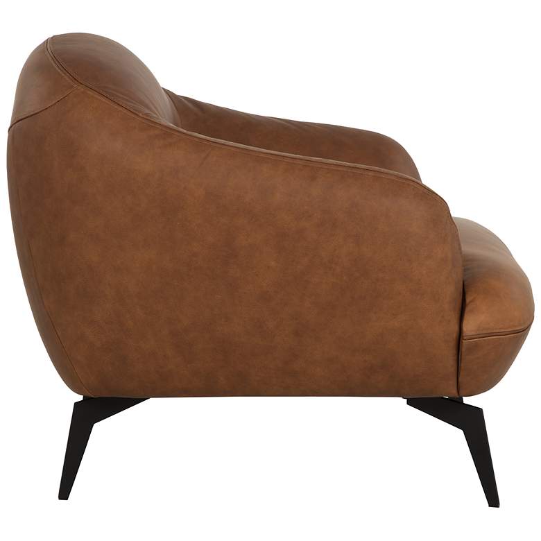 Image 3 Sunpan Armani Armchair Cognac Leather more views
