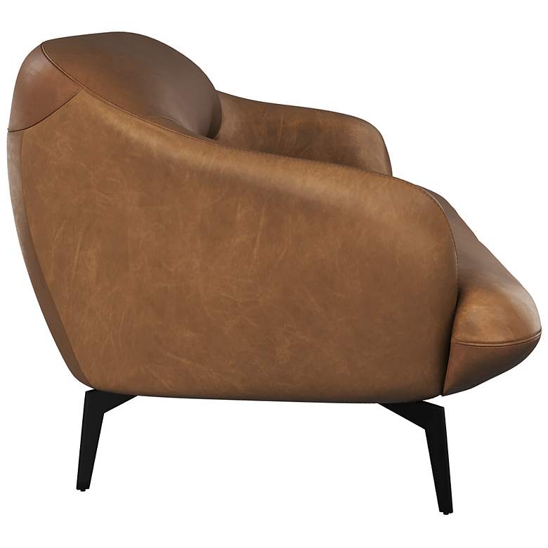 Image 3 Sunpan Armani Sofa Cognac Leather more views