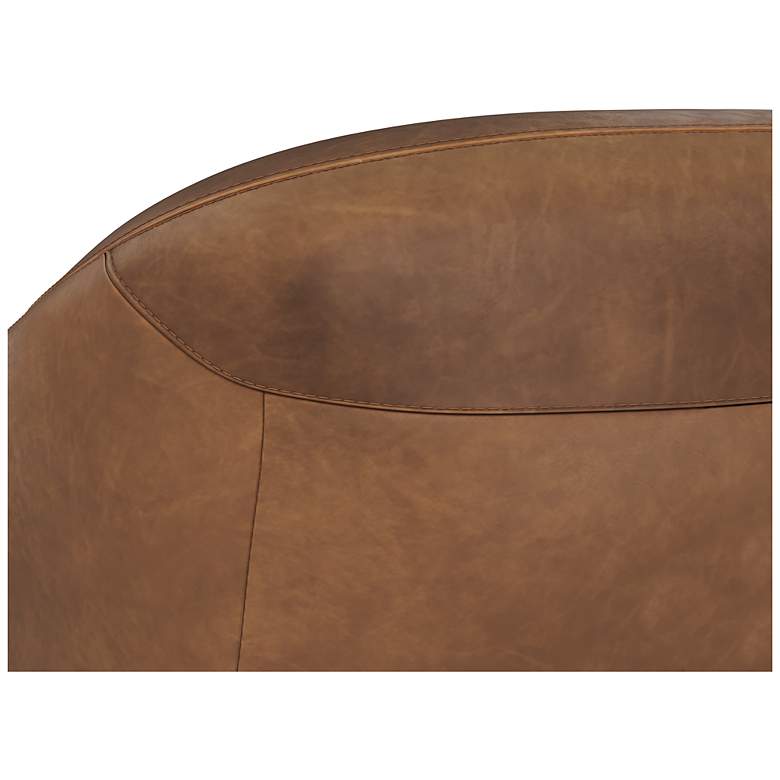 Image 6 Sunpan Armani Sofa Cognac Leather more views