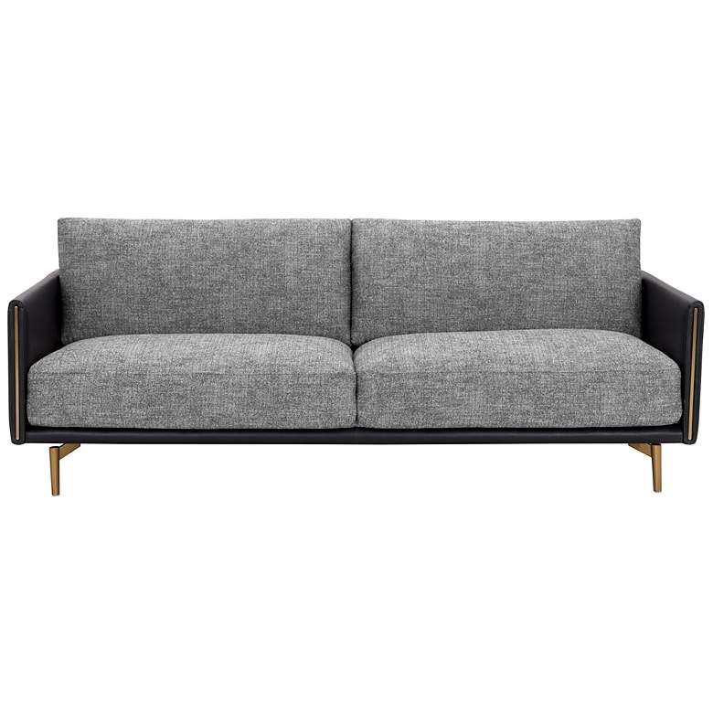 Image 2 Sunpan Ashi Sofa Nash Zebra and Coal Black more views