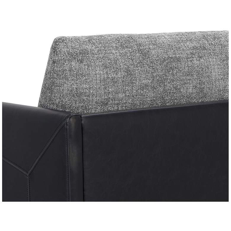 Image 6 Sunpan Ashi Sofa Nash Zebra and Coal Black more views