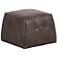 Sunpan Aspen Ottoman Havana Dark Brown