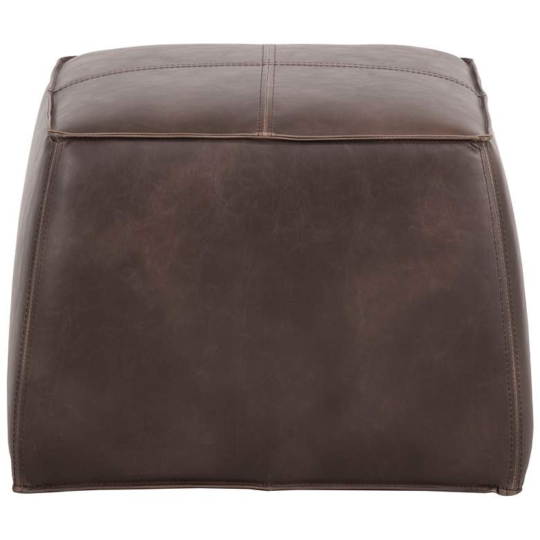 Image 3 Sunpan Aspen Ottoman Havana Dark Brown more views