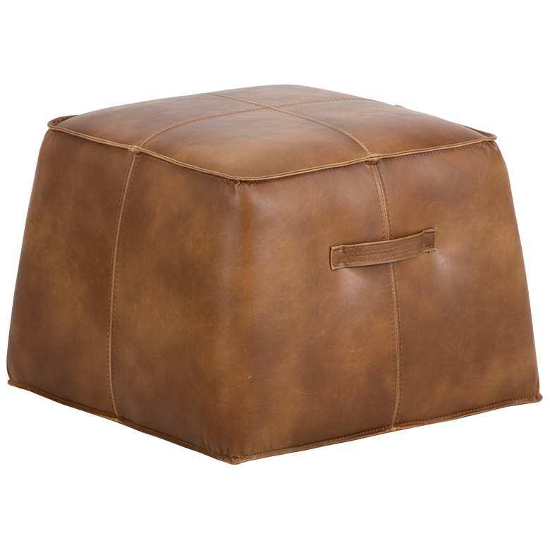 Image 1 Sunpan Aspen Ottoman Tobacco Tan