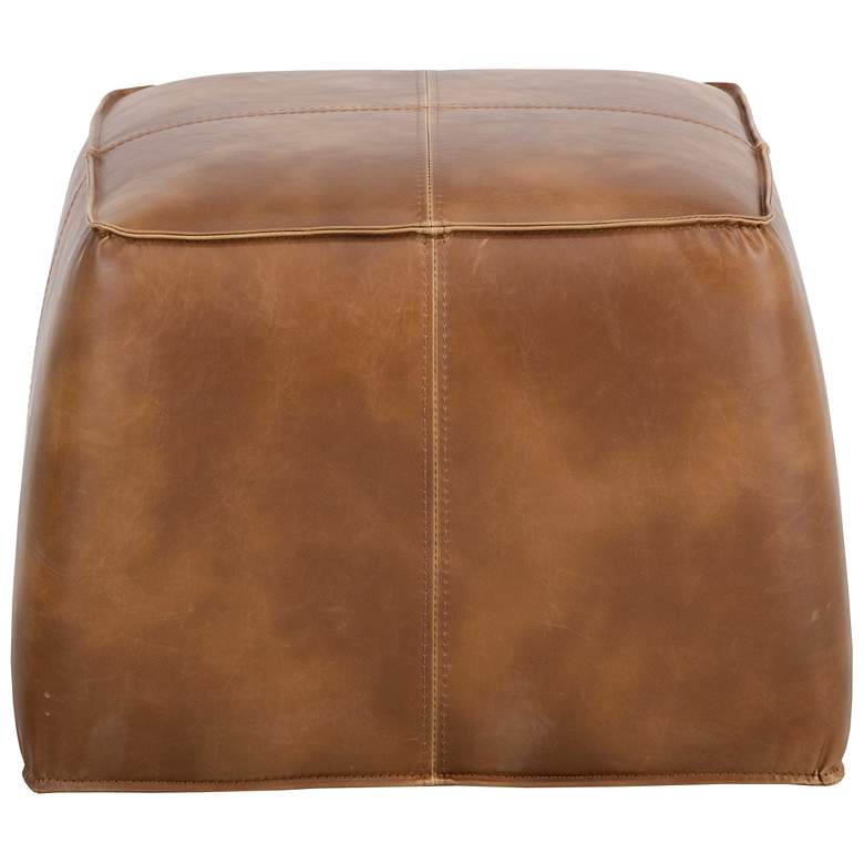 Image 3 Sunpan Aspen Ottoman Tobacco Tan more views