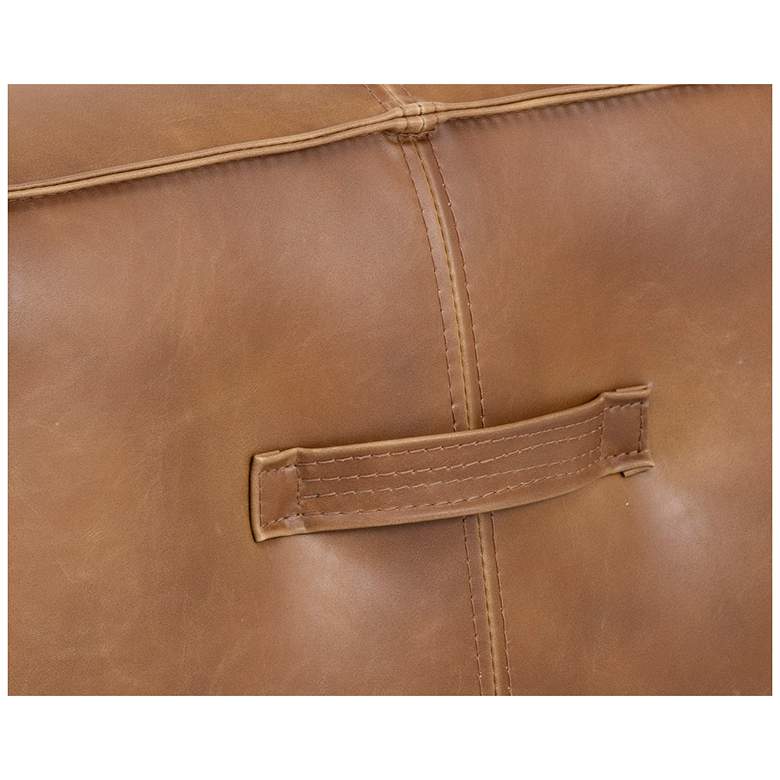 Image 5 Sunpan Aspen Ottoman Tobacco Tan more views