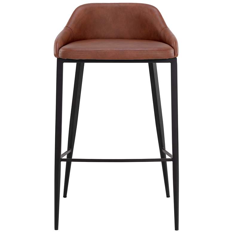 Image 2 Sunpan Astra Barstool Cinnamon Brown more views