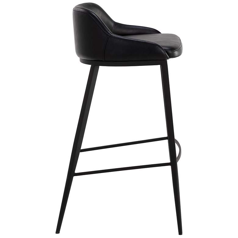 Image 3 Sunpan Astra Barstool Nightfall Black more views