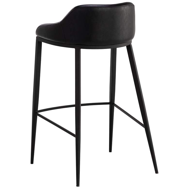 Image 4 Sunpan Astra Barstool Nightfall Black more views